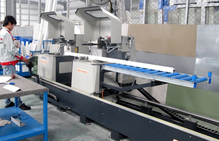 Các bước sản xuất Cửa nhựa lõi thép upvc đạt chuẩn